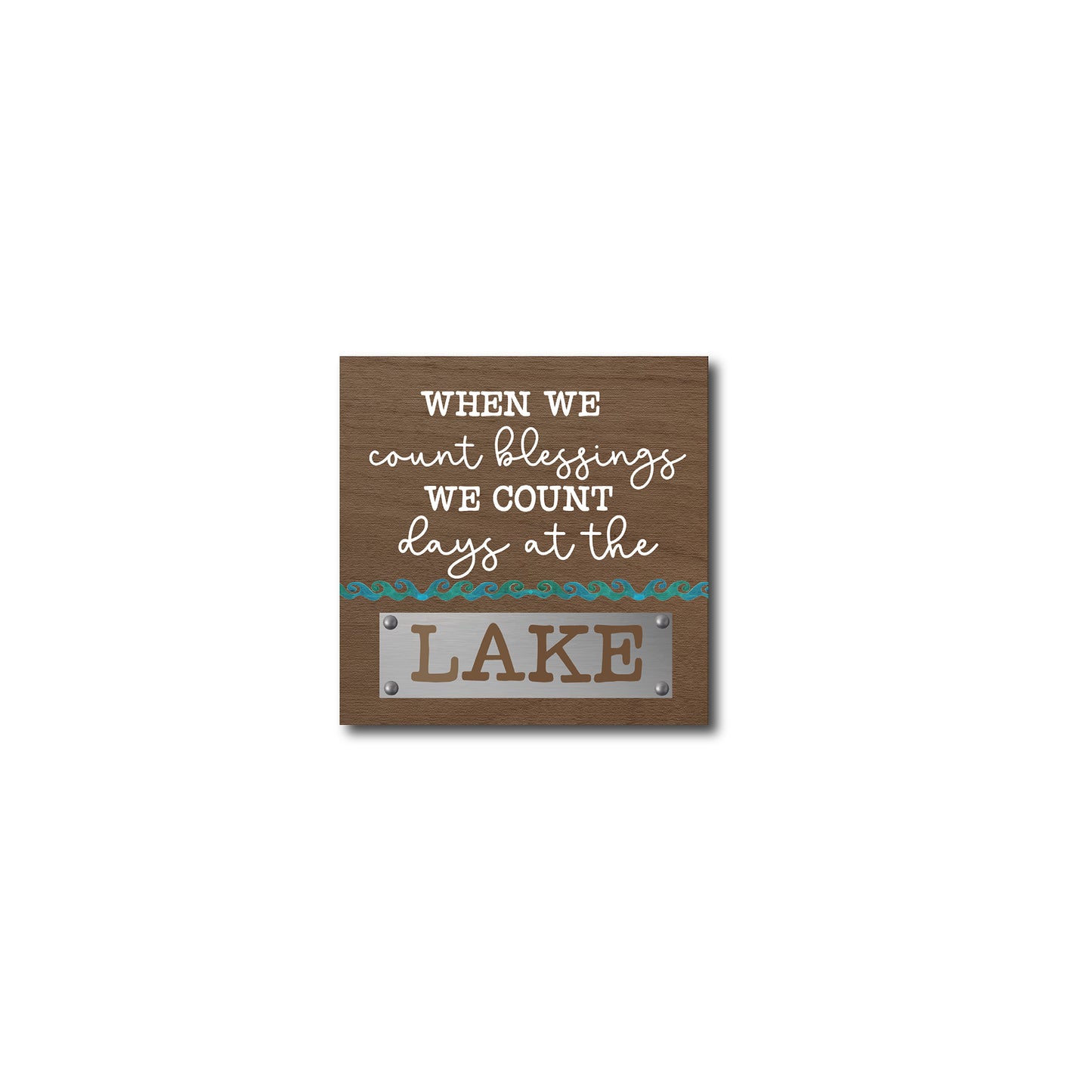 Christian Lake Life Magnets