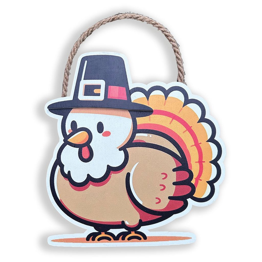 Turkey Cut-Out Door Hanger