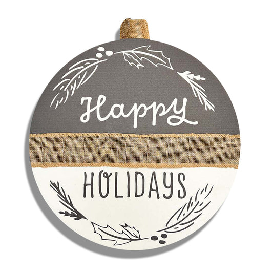 Happy Holidays Door Hanger