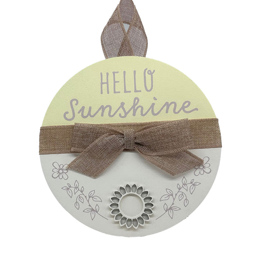 Hello Sunshine Door Hanger