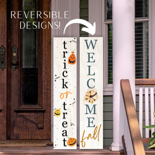 Fall Two-Sided Porch Boards