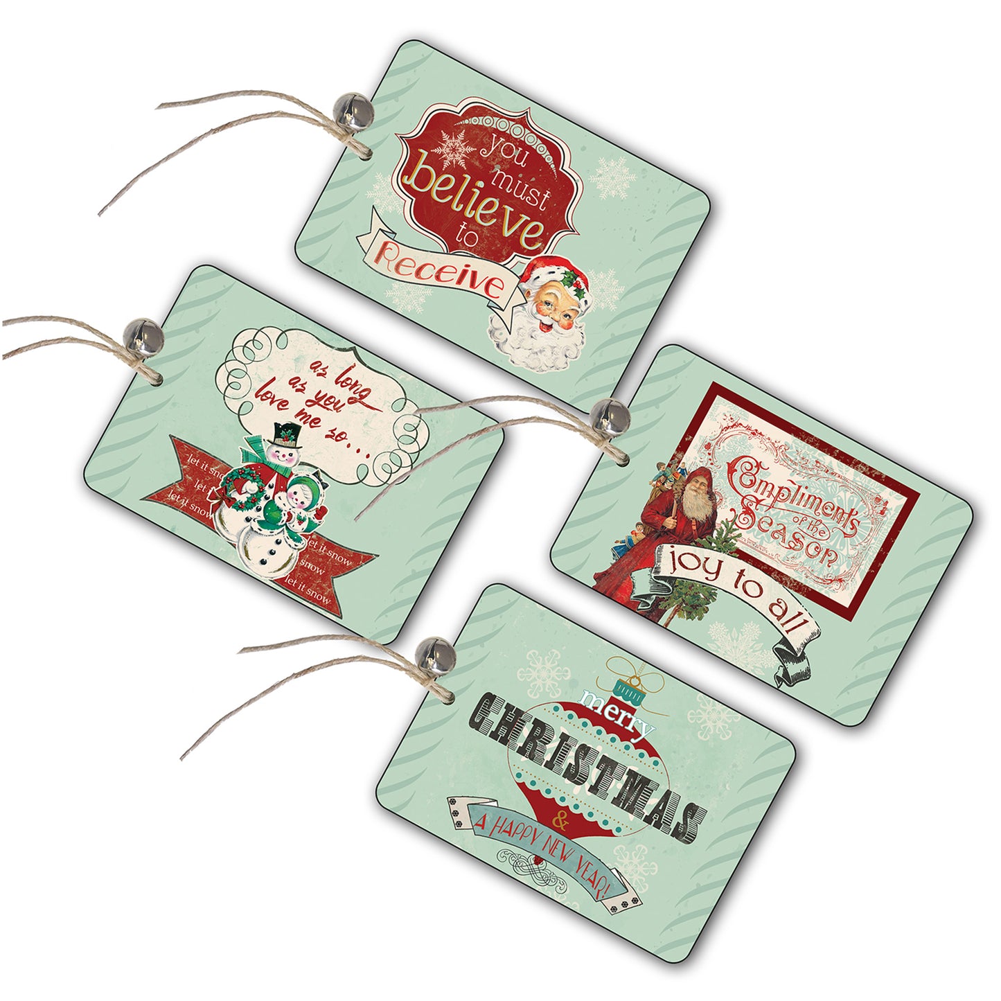 Christmas Wood Gift Tags