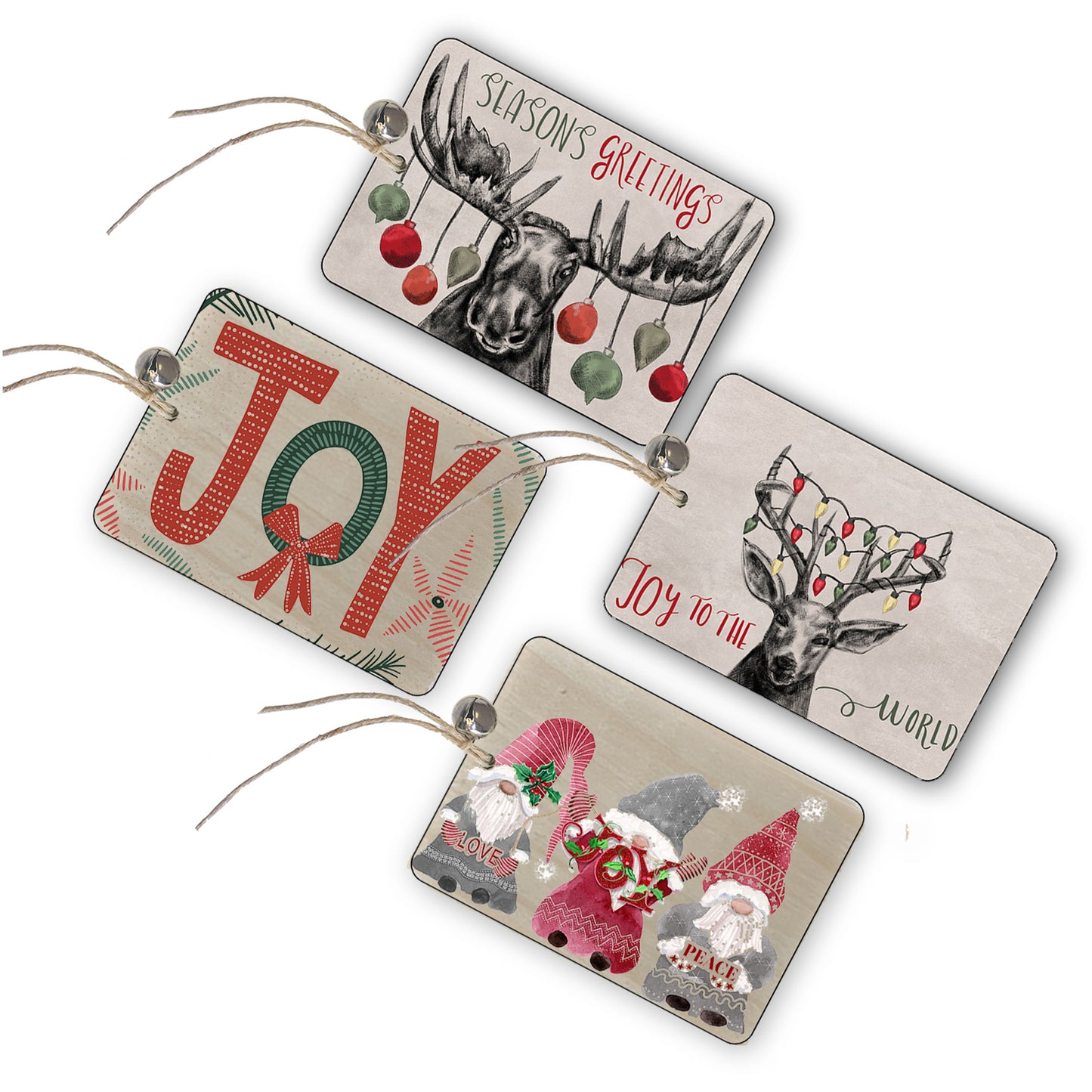 Christmas Wood Gift Tags