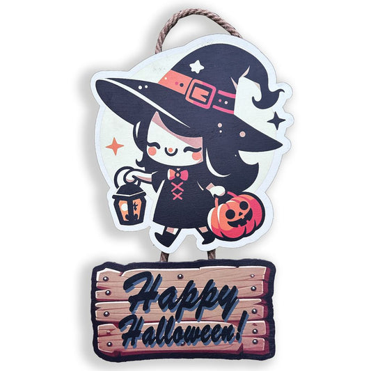 Witch Cut-Out Door Hanger