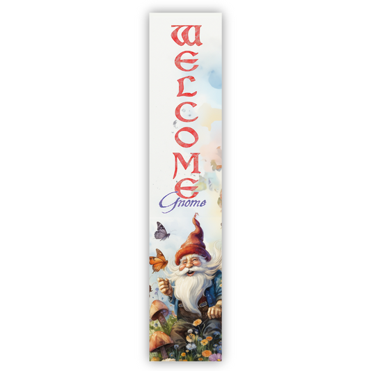 Welcome Gnome Porch Board