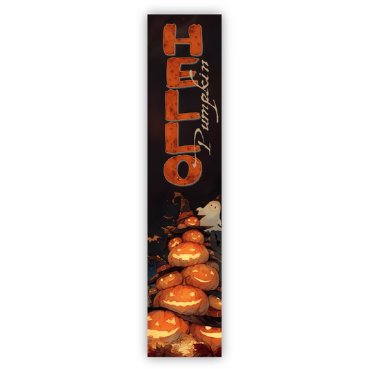 Hello Pumpkin Porch Board