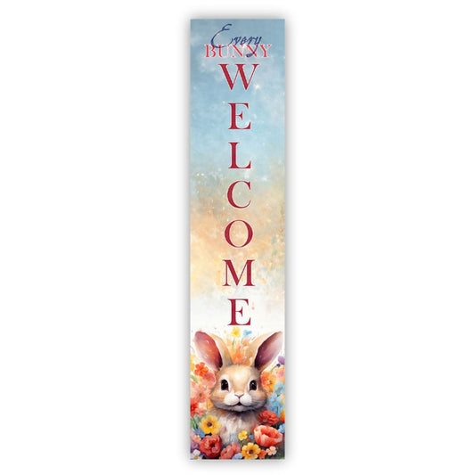 Every Bunny Welcome Porch Board