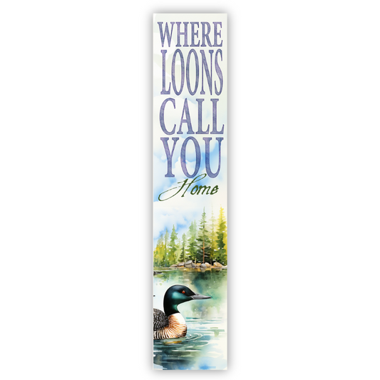 Where Loons Call Porch Board