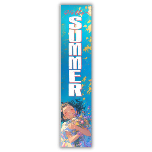 Hello Summer Flower Girl Porch Board