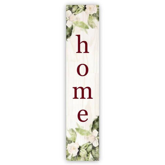 Home with Magnolias Porch Board