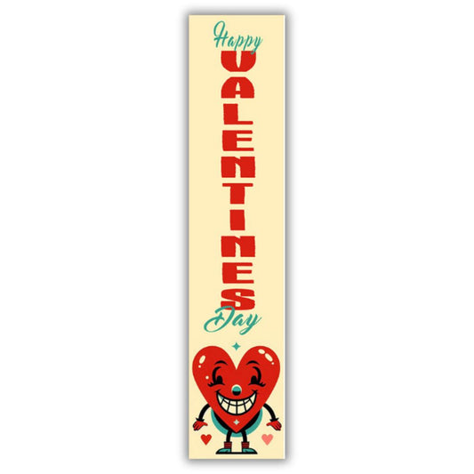 Happy Valentine's Day Vintage Porch Board