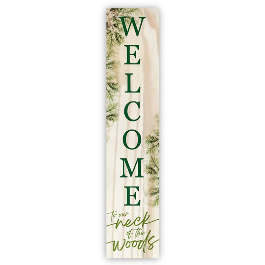 Welcome to Woods (Summer) Porch Board