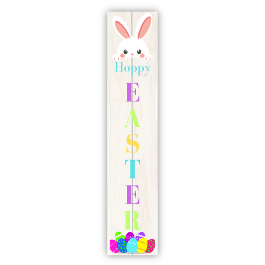 Hoppy Easter Porch Board